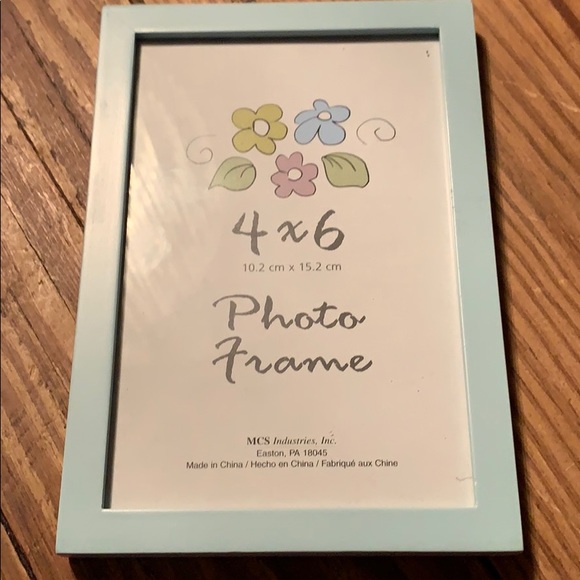 NWOT 4 4x6 pastel picture frames - Picture 6 of 11